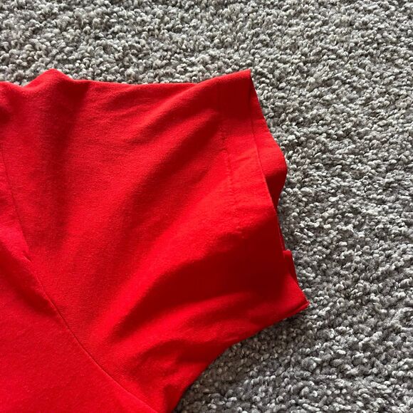 Vintage 80s 90s Philadelphia 76ers Sixers Logo 7 T Shirt Red USA Size XL - Picture 5 of 7